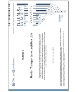 Data Universal Numbering System - D-U-N-S Number
