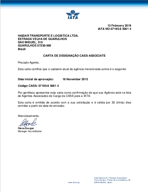 国际航空运输协会 - IATA